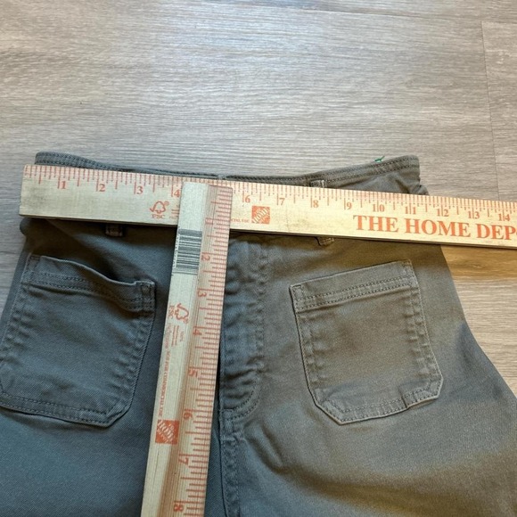 Vintage Olive Green Wide-Leg Baggy Jeans Perfect Fit 22x27 Y2K Grunge - Picture 5 of 6